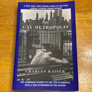Grove‎ Press The Gay Metropolis Book Excellent LGBTQ History Kaiser